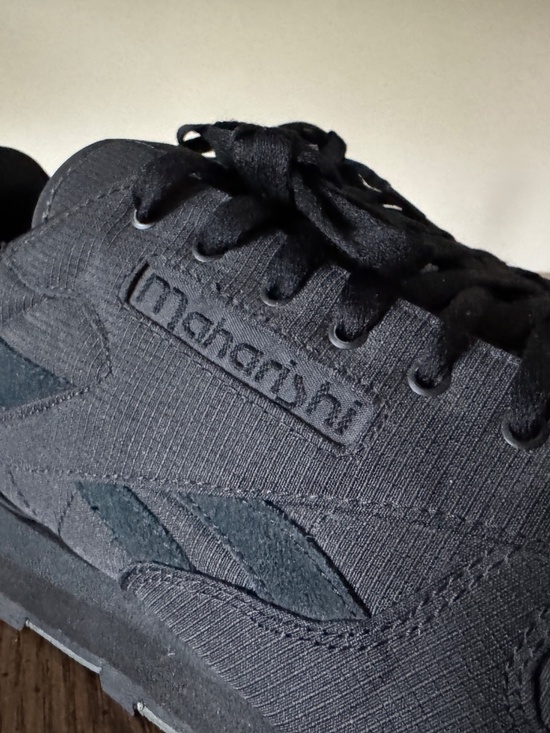 MAHARISHI X REEBOK CLASSIC LEATHER \'RIPSTOP\' - Black / Gray - HP3241 - Men 12 main image 9